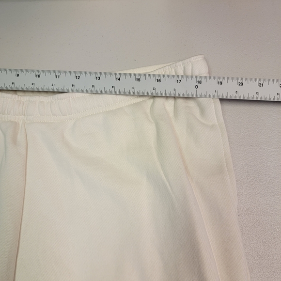 Universal Thread Womens White Comfy Sweatpants Elastic Waist Pockets Size XL - Picture 4 of 5